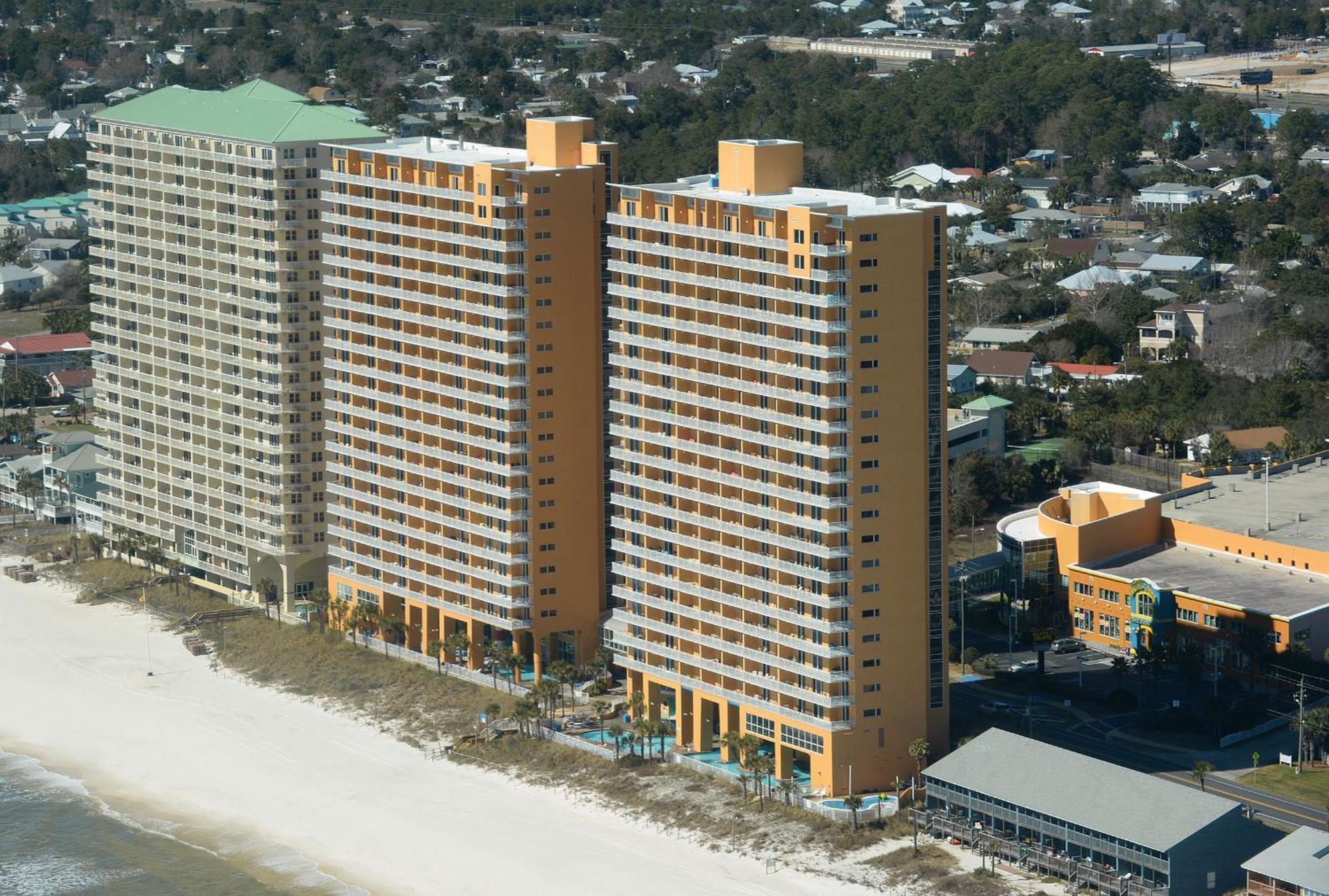 Beachfront Oasis At Splash Resort And Condos Panama City Beach Buitenkant foto