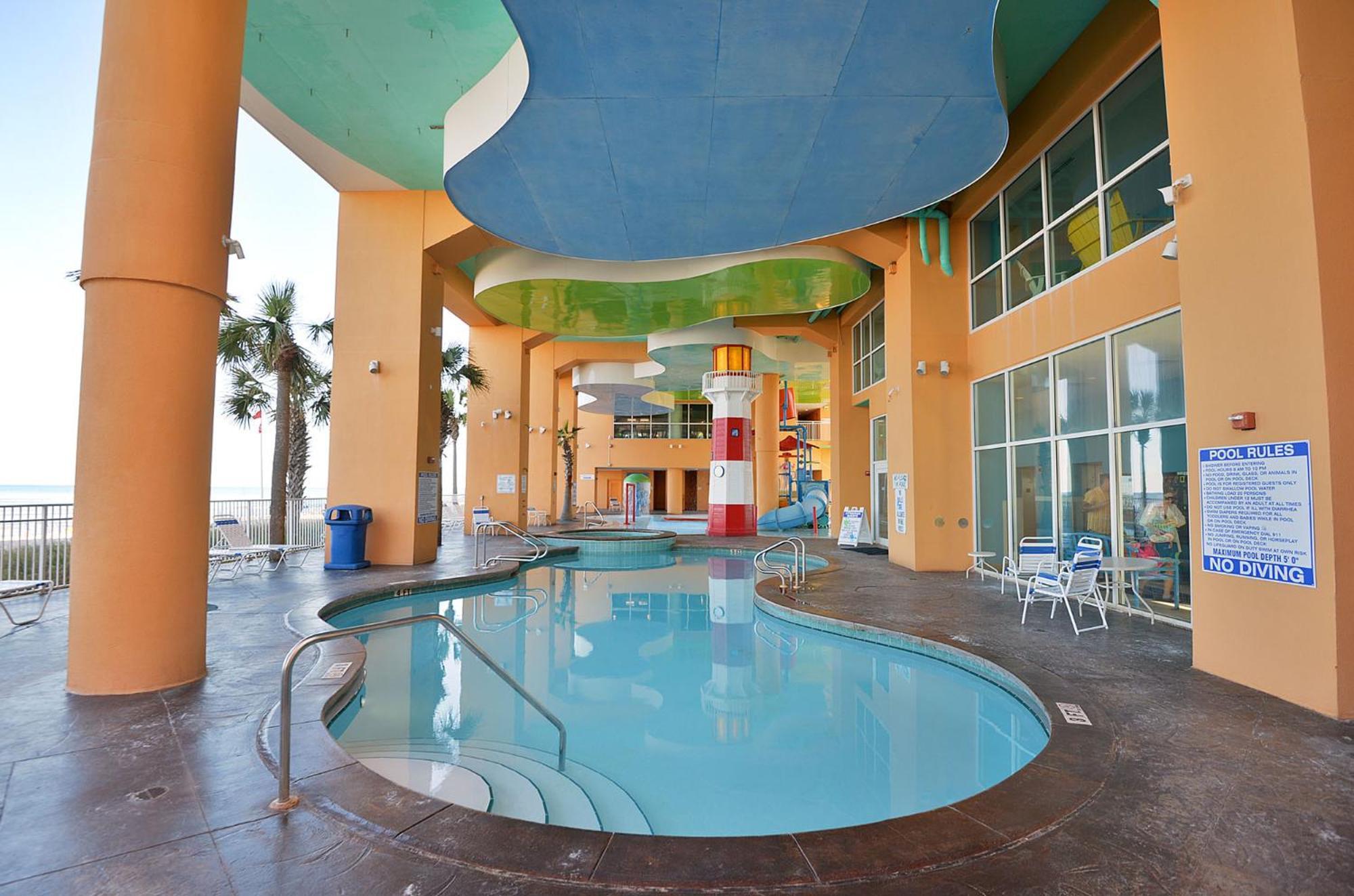 Beachfront Oasis At Splash Resort And Condos Panama City Beach Buitenkant foto