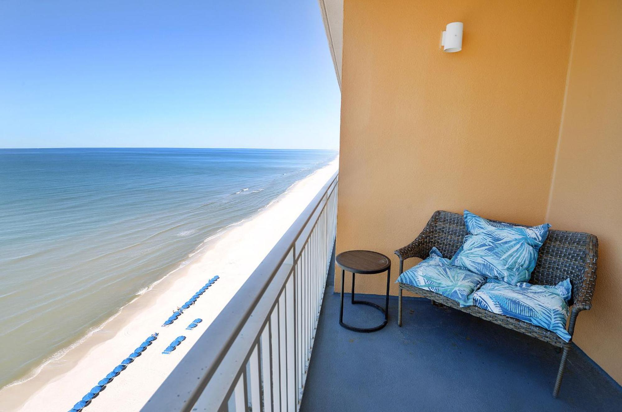 Beachfront Oasis At Splash Resort And Condos Panama City Beach Buitenkant foto