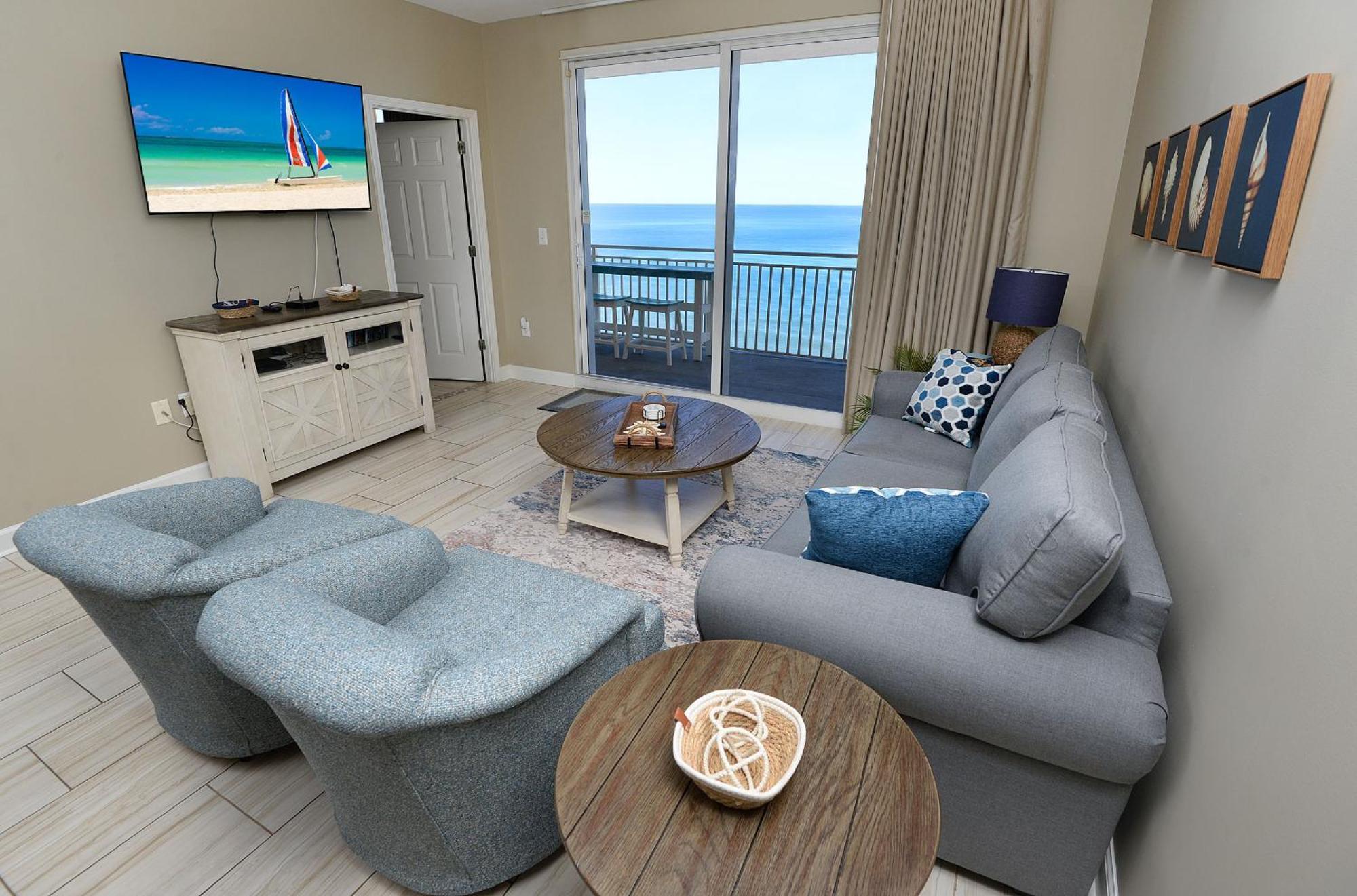 Beachfront Oasis At Splash Resort And Condos Panama City Beach Buitenkant foto