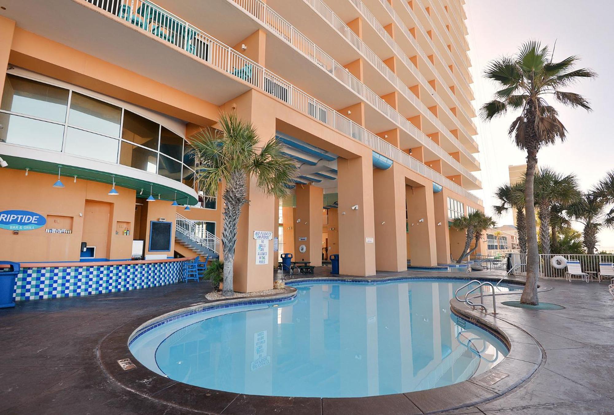 Beachfront Oasis At Splash Resort And Condos Panama City Beach Buitenkant foto