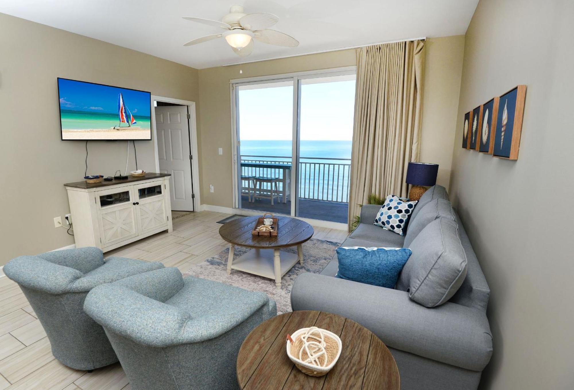 Beachfront Oasis At Splash Resort And Condos Panama City Beach Buitenkant foto