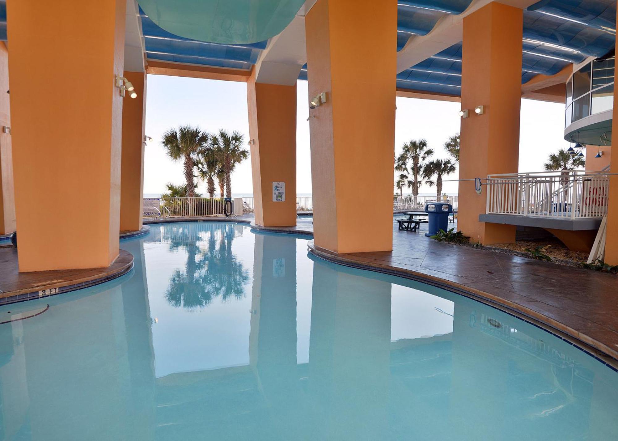 Beachfront Oasis At Splash Resort And Condos Panama City Beach Buitenkant foto