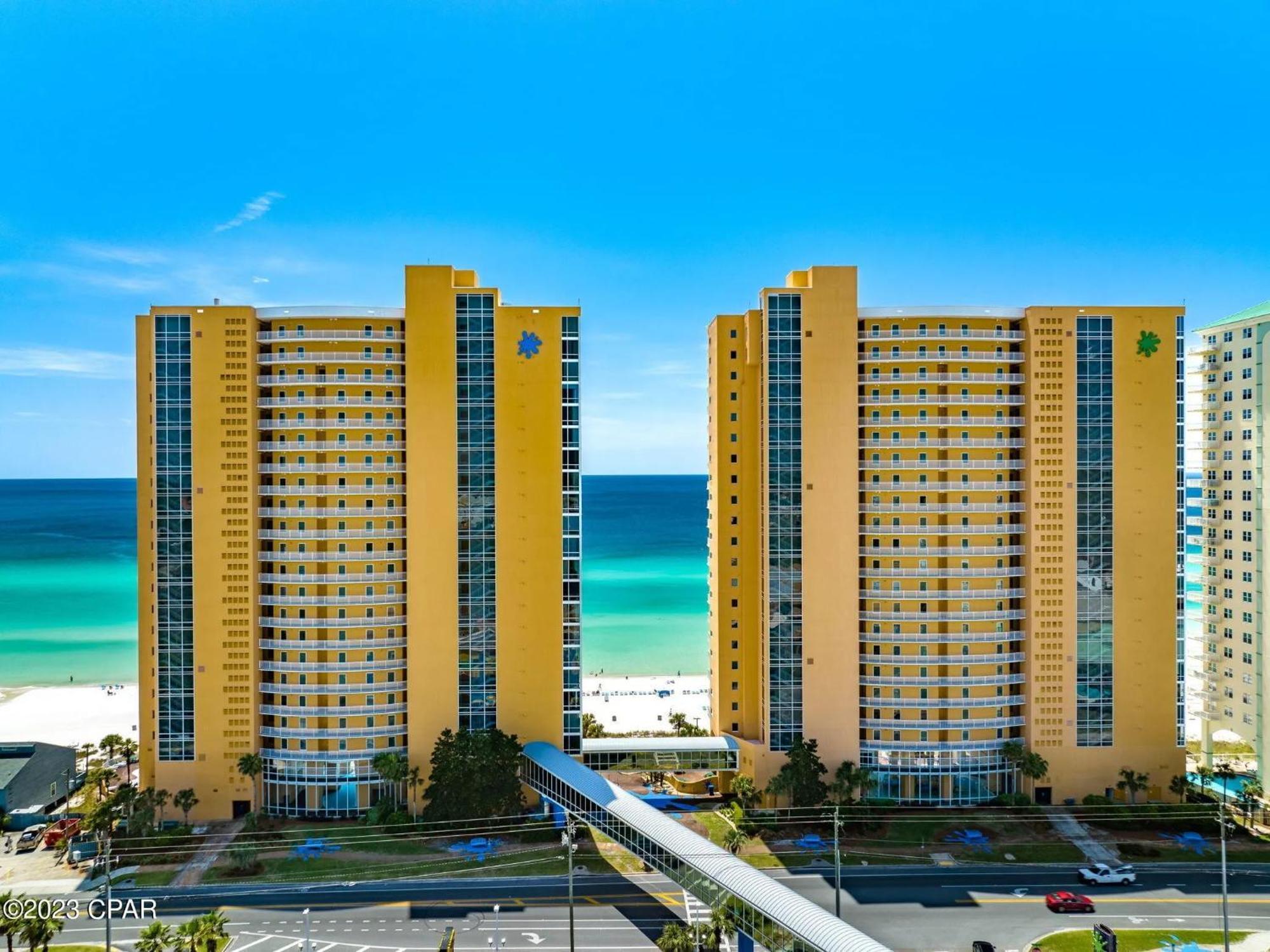 Beachfront Oasis At Splash Resort And Condos Panama City Beach Buitenkant foto